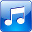 音频MP3音乐五线谱玩球员声音专业工具栏图标-免费