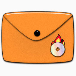 写燃烧文件夹Mail-Folder-Icons