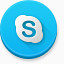 skype logo图标
