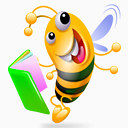 蜜蜂Bee-cartoon-icons