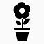 pot flower icon