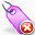 紫色的标签momenticons-gloss-basic