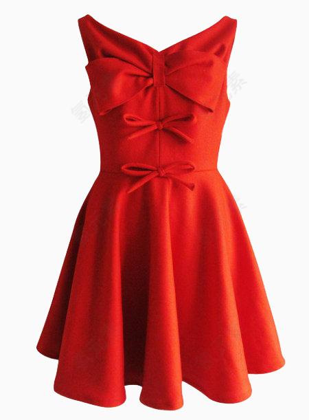 红色礼服
