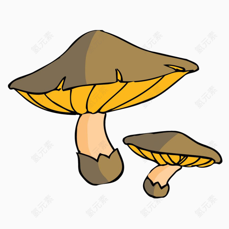 卡通蘑菇免费下载