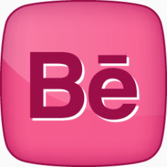 Behance公司pink-girly-social-icons