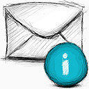 电子邮件信息hand-drawn-icons