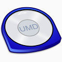 UMD蓝色便携式游戏机PSP