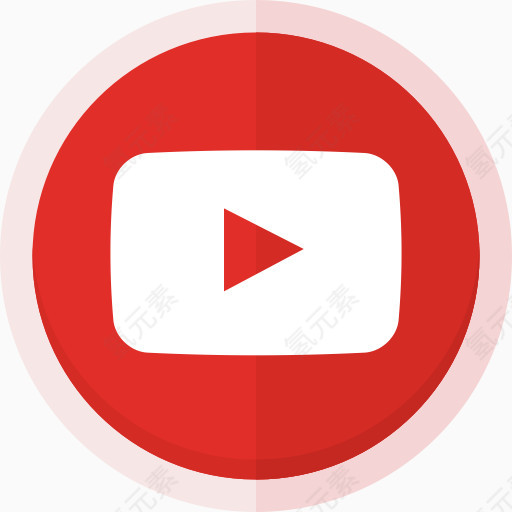 社交媒体摄像视频看YouTubeYouTube的标志最终的社会