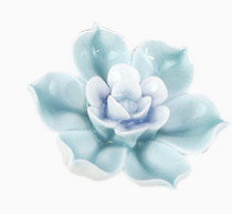 蓝色青花瓷花