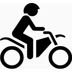 骑摩托车的人Map-icons