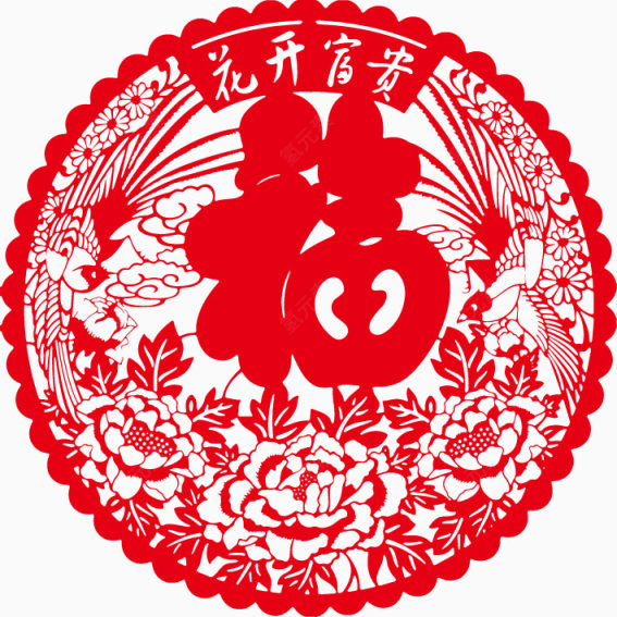 春节剪纸下载