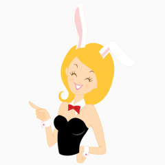 girl-in-a-bunny-suit-icons