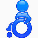 轮椅人与残疾