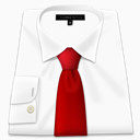 红衬衫领带shirttie
