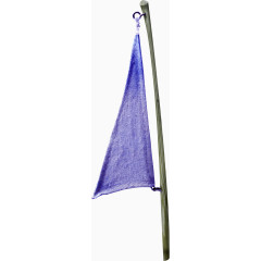 紫色彩旗
