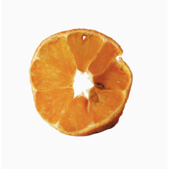 橙色橘子片