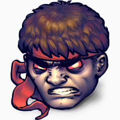 Street Fighter Dark Hadou Icon