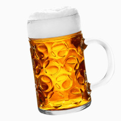 啤酒扎啤饮料玻璃杯透明杯