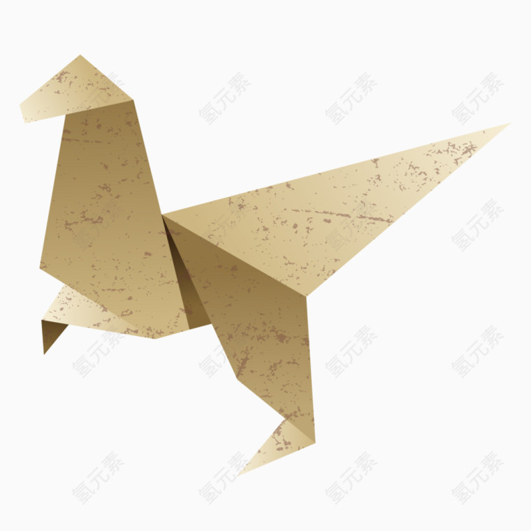 动物折纸老鹰