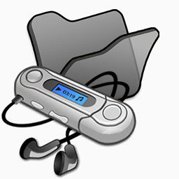 灰色MP3文件夹