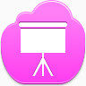 画架Pink-cloud-icons