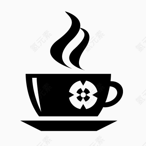 咖啡杯茶杯图标素材