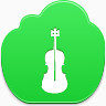 小提琴free-green-cloud-icons