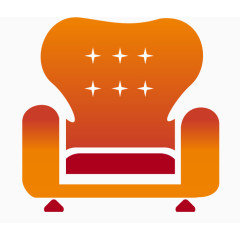 沙发椅子剪影