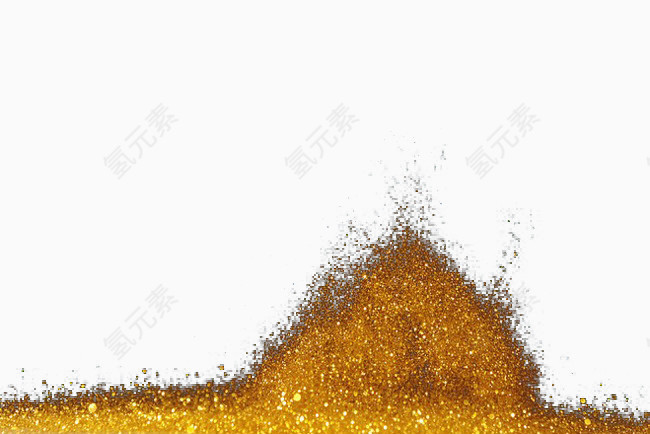 金色沙子