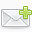 电子邮件添加加上邮件消息信信封网页设计