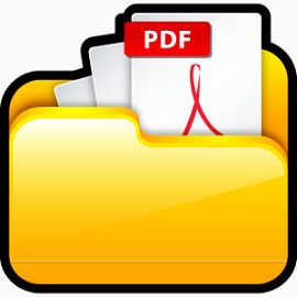 我的AdobePDF我的文件纸文件废料