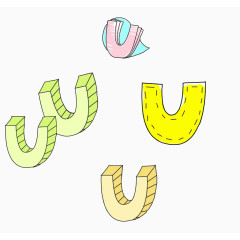 字母U 