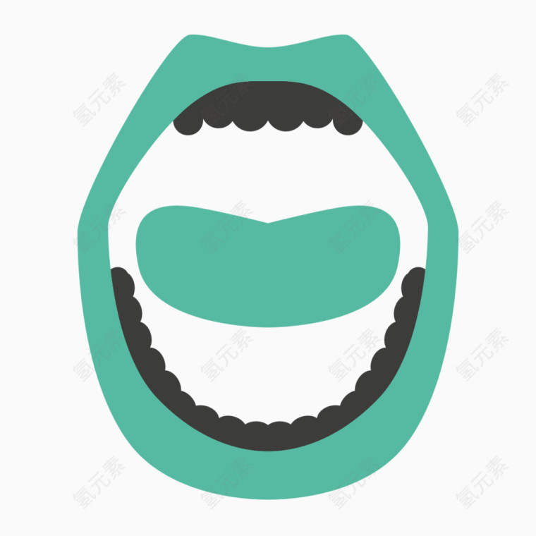 牙齿保健图标