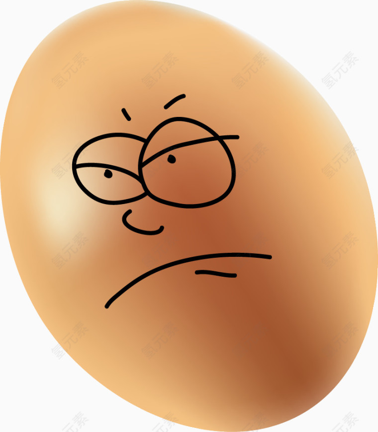 愤怒的鸡蛋表情