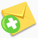 电子邮件新的邮件消息信信封简单的系统
