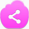 分享Pink-cloud-icons