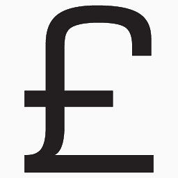 英镑货币符号图标