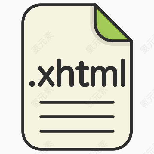 文件延伸文件格式型WebXHTML文件文件