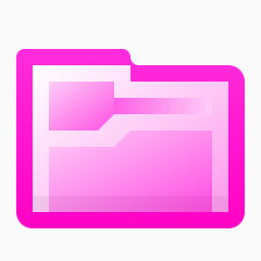 文件夹粉红色的pastel-svg-icons