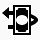 退款简单的黑色iphonemini图标