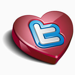 Twitter心脏图标