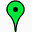 绿色点google-map-pin-icons