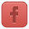 脸谱网Red-Social-Media-icons