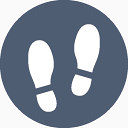 shoeprints icon