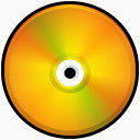 CD色橙色盘磁盘保存镉股票