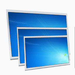 窗户蓝色的翻转Programs-icons