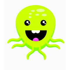 章鱼 八爪鱼 动物 卡通 可爱免费下载