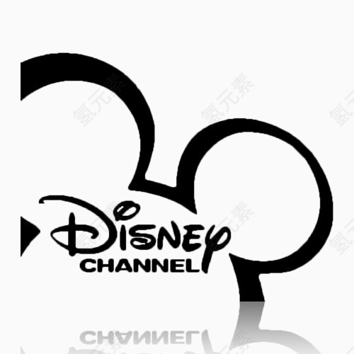 迪斯尼通道黑色的镜子Tv-channel-icons