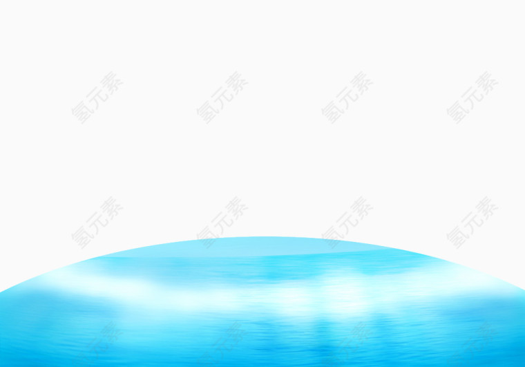 蓝色的海洋