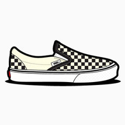 Vans Checkerboard Dirty White Icon